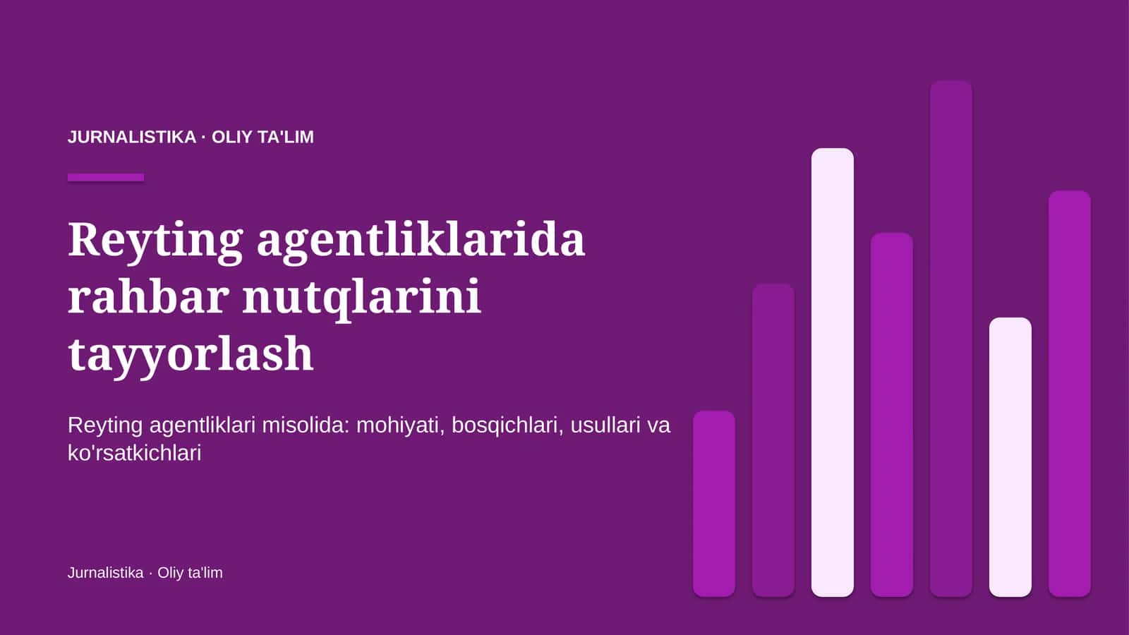 reyting agentliklarida rahbar nutqlarini tayyorlash 1362