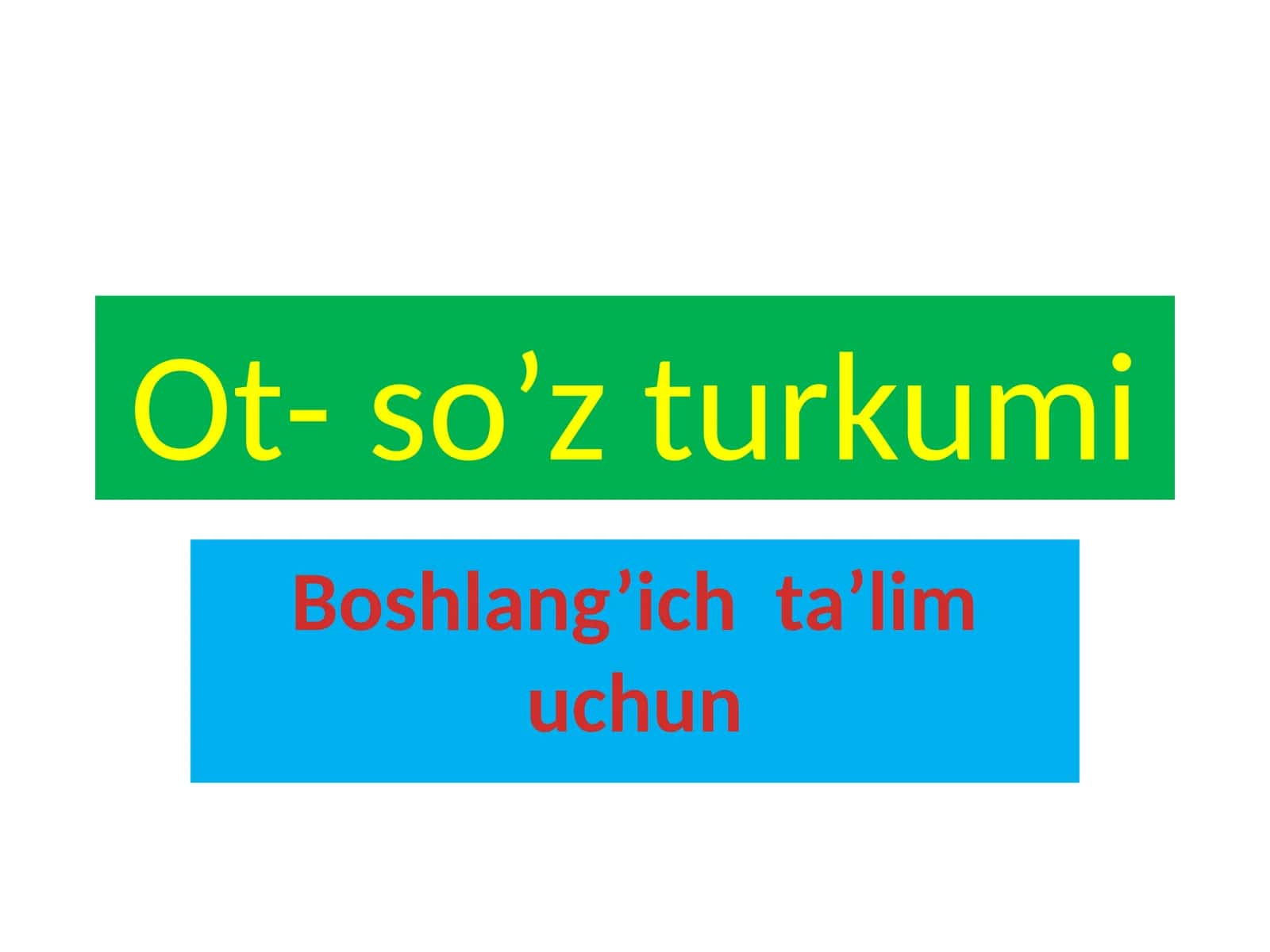Ot-so’zturkumi