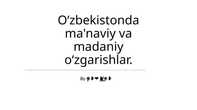 Ipak Yo'li merosi: Madaniy merosni saqlash va o'zgarish