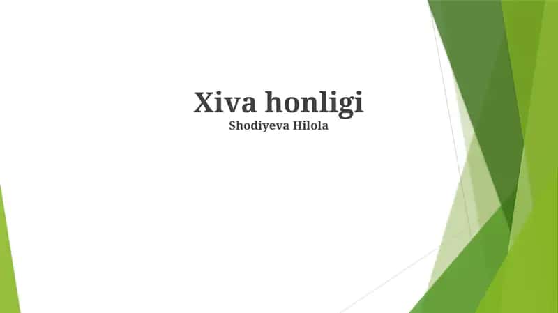 Xiva honligi
