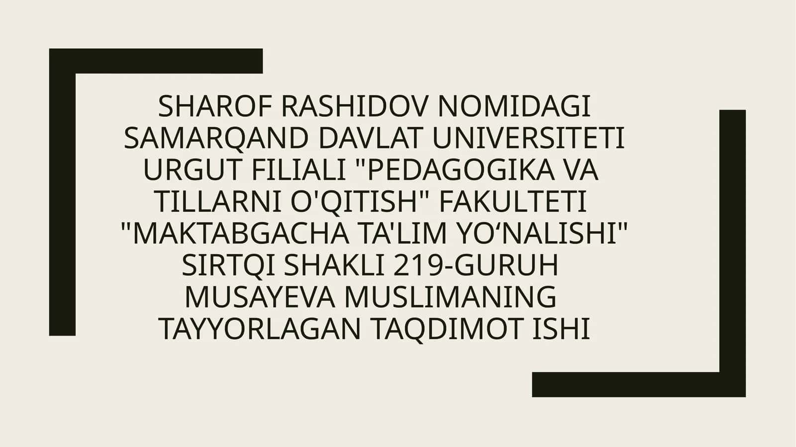 Tabiatda o‘yinlar tashkil etish metodikasi