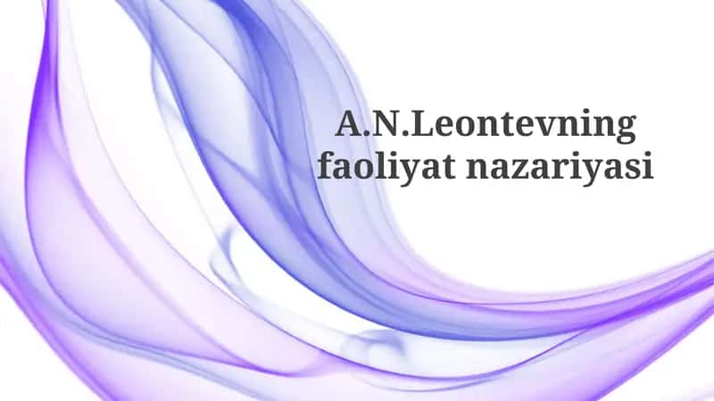 Faoliyat va ong