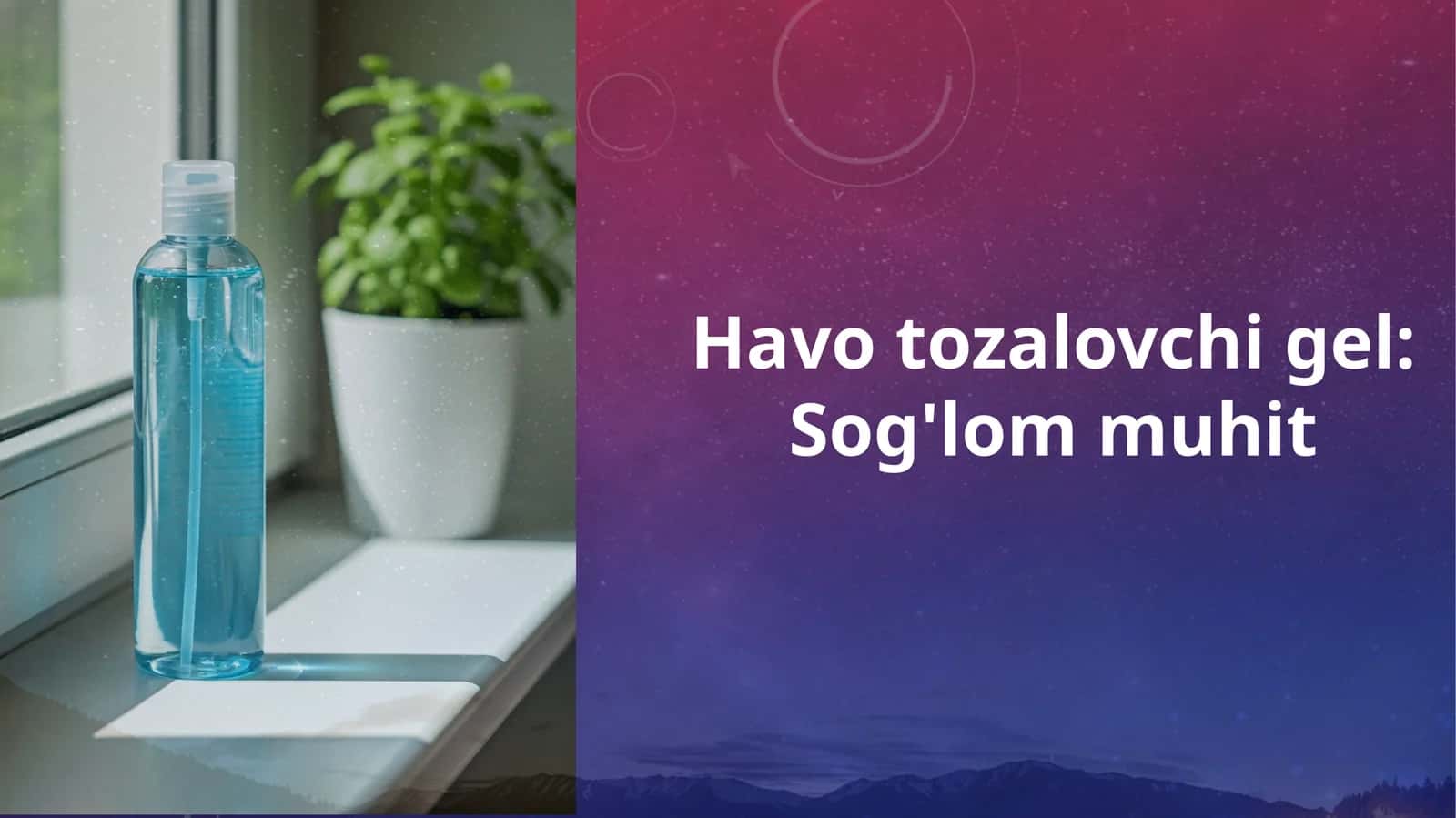 Havo tozalovchi gel Soglom muhit