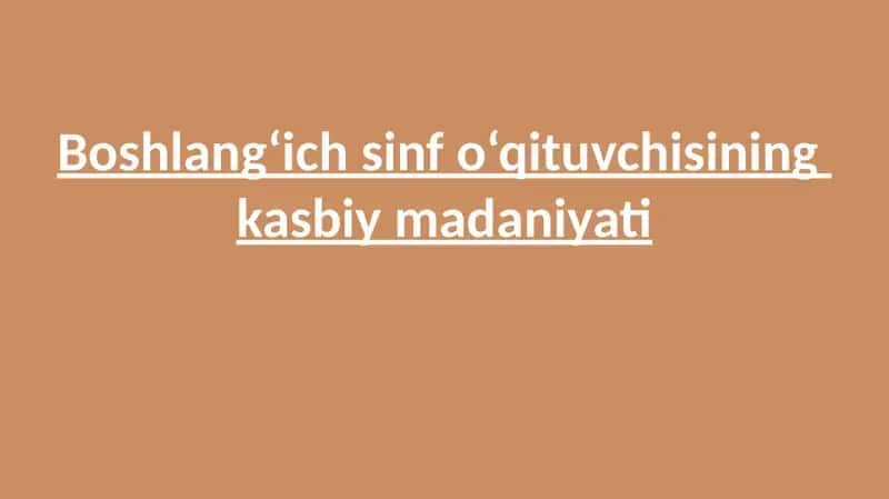 Ta'lim tizimini yanada yaxshilash