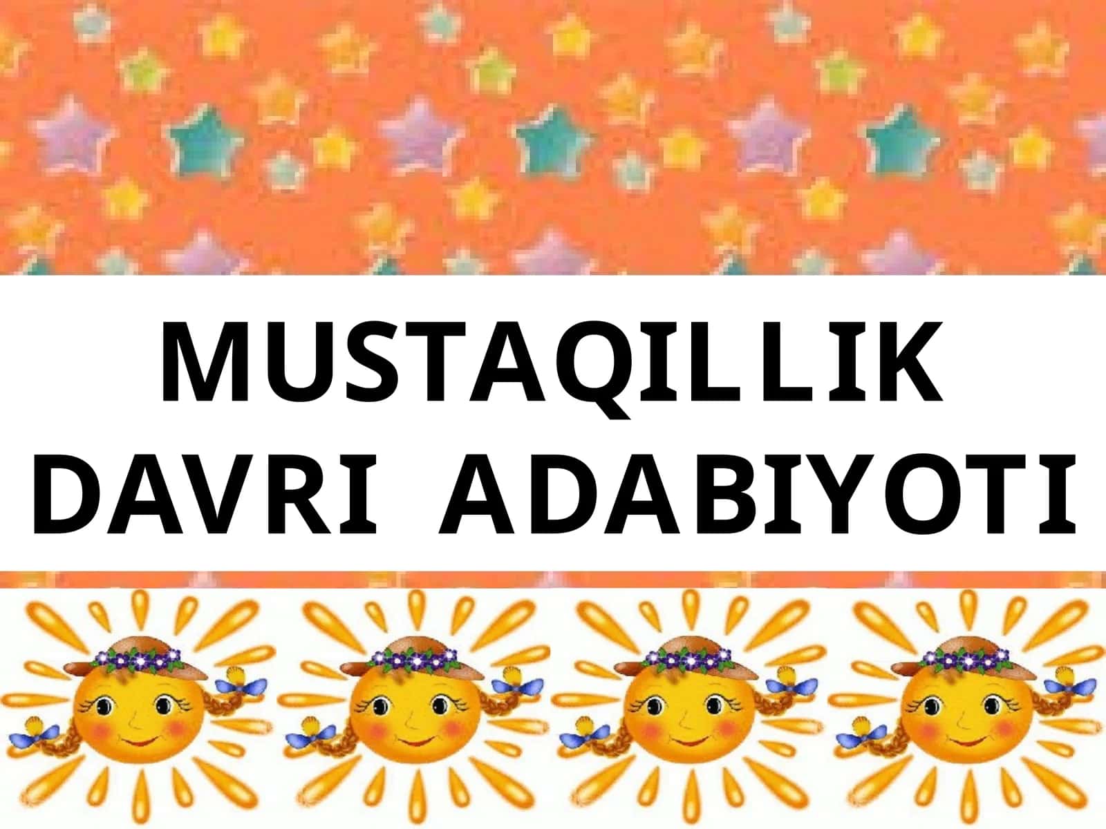 Mustaqillik davri adabiyoti