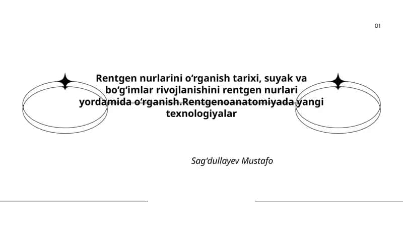 Rentgen nurlarini o‘rganish tarixi