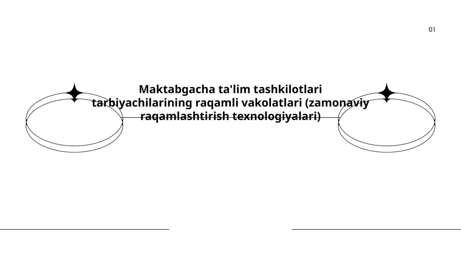 Maktabgacha ta'lim tashkilotlari tarbiyachilarining raqamli vakolatlari (zamonaviy raqamlashtirish texnologiyalari)
