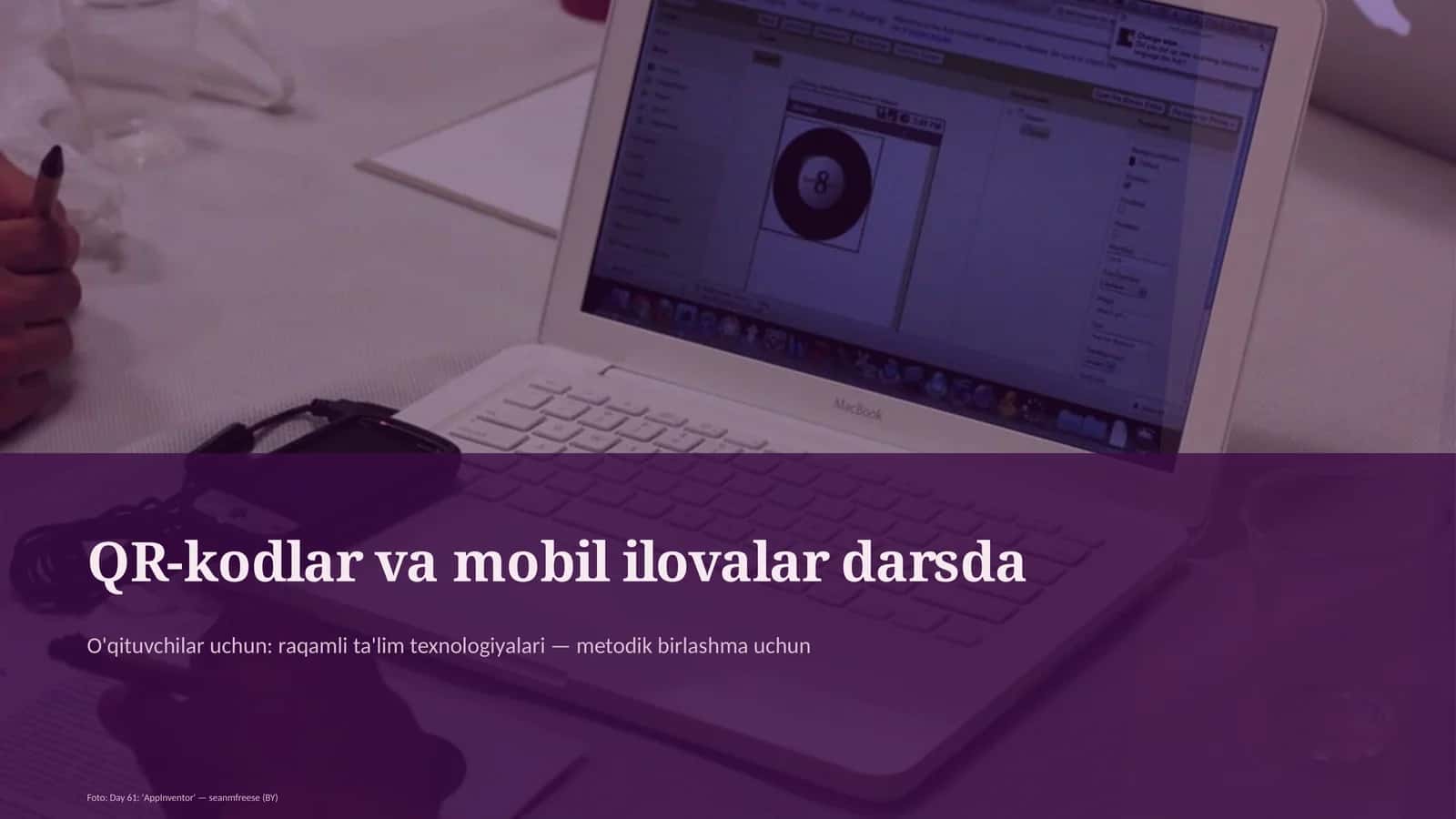 QR-kodlar va mobil ilovalar darsda