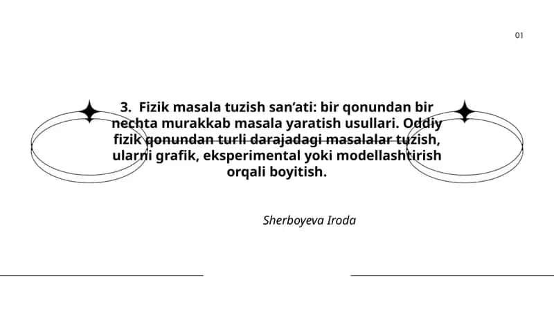 Fizik masala tuzish san’ati