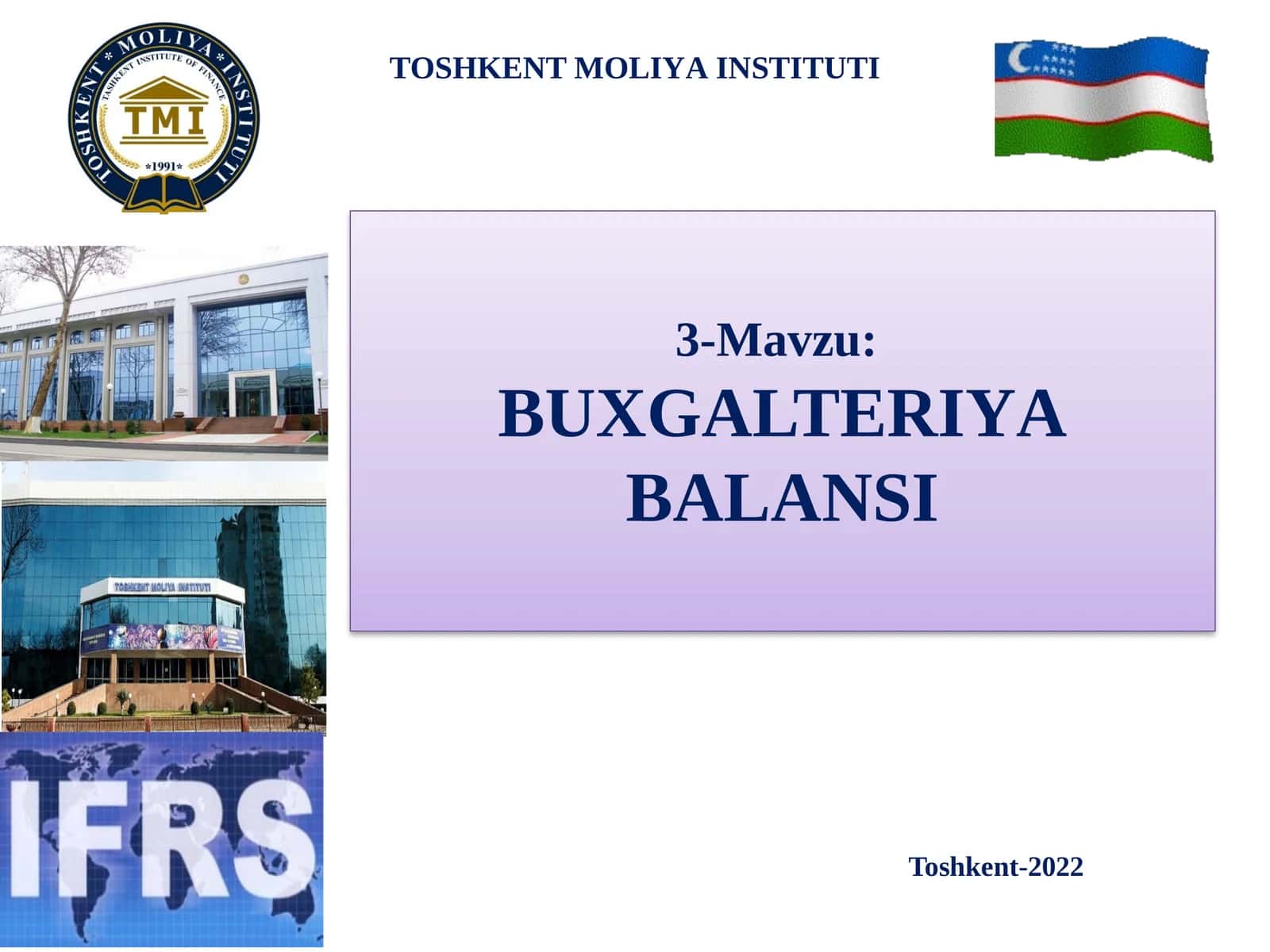 BUXGALTERIYА BALANSI