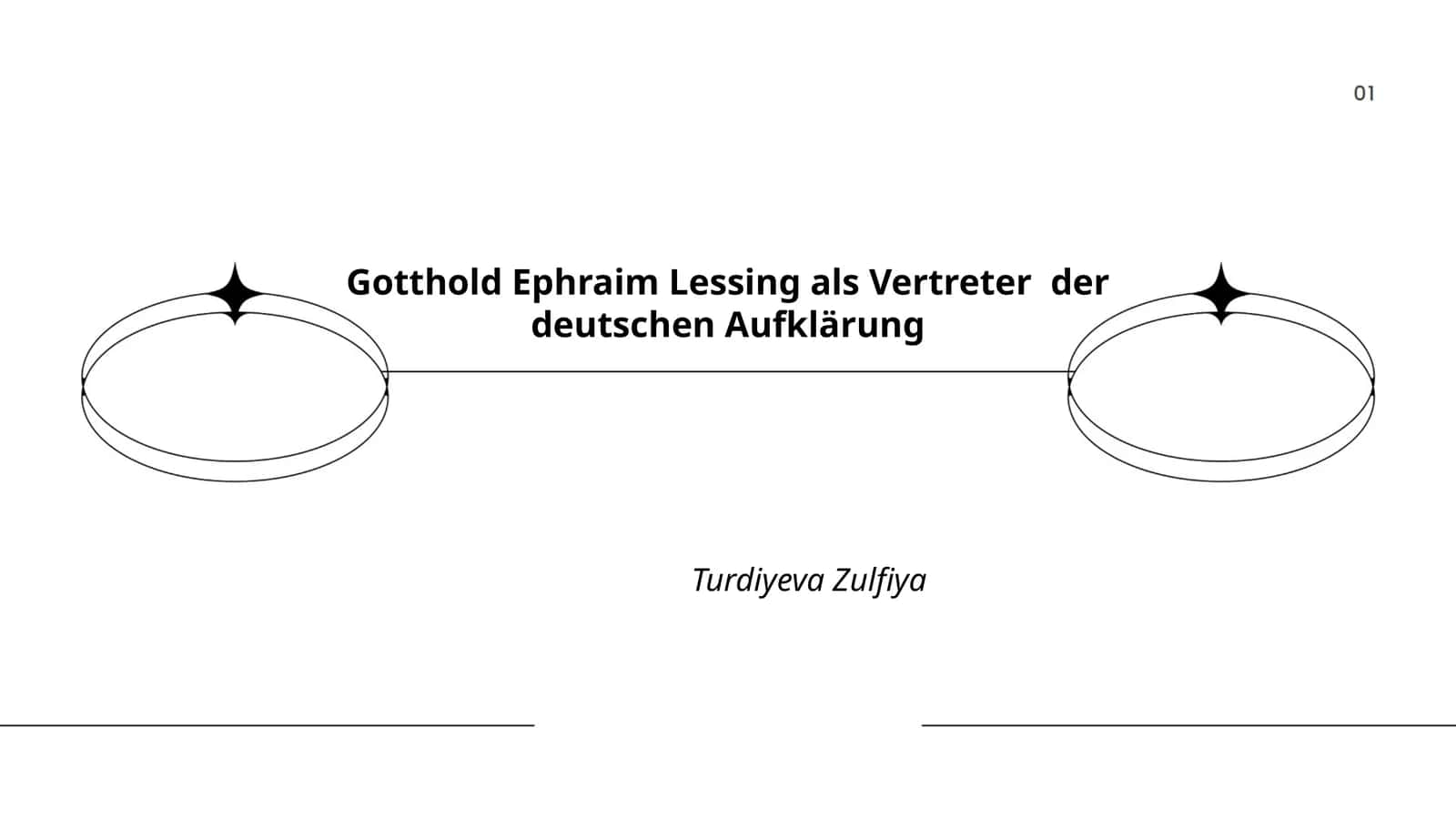 Gotthold Ephraim Lessing als Vertreter der deutschen Aufklärung