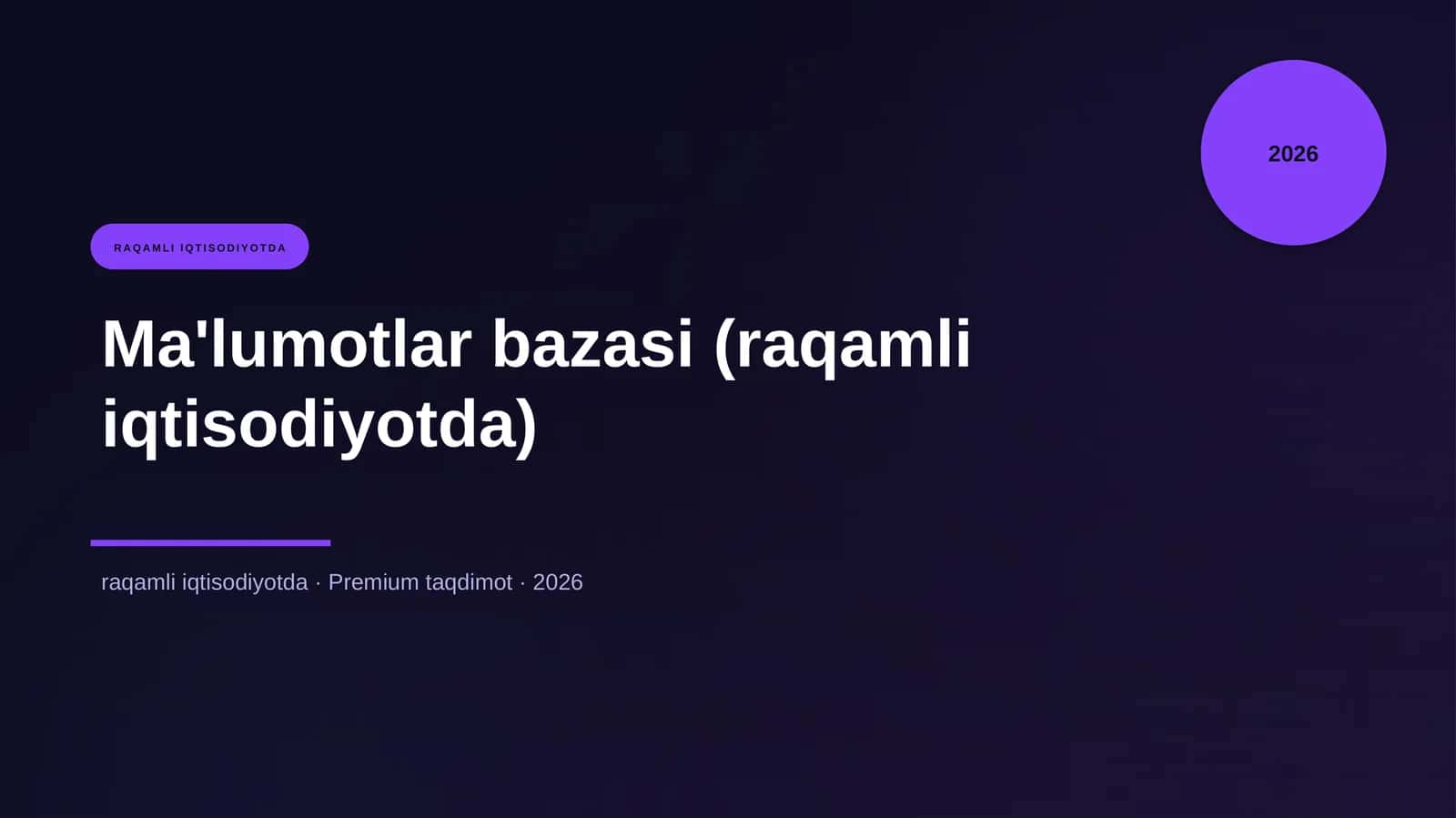 Maqsad — keng auditoriya uchun aniq bilim, real misollar va amaliy tavsiyalar berish