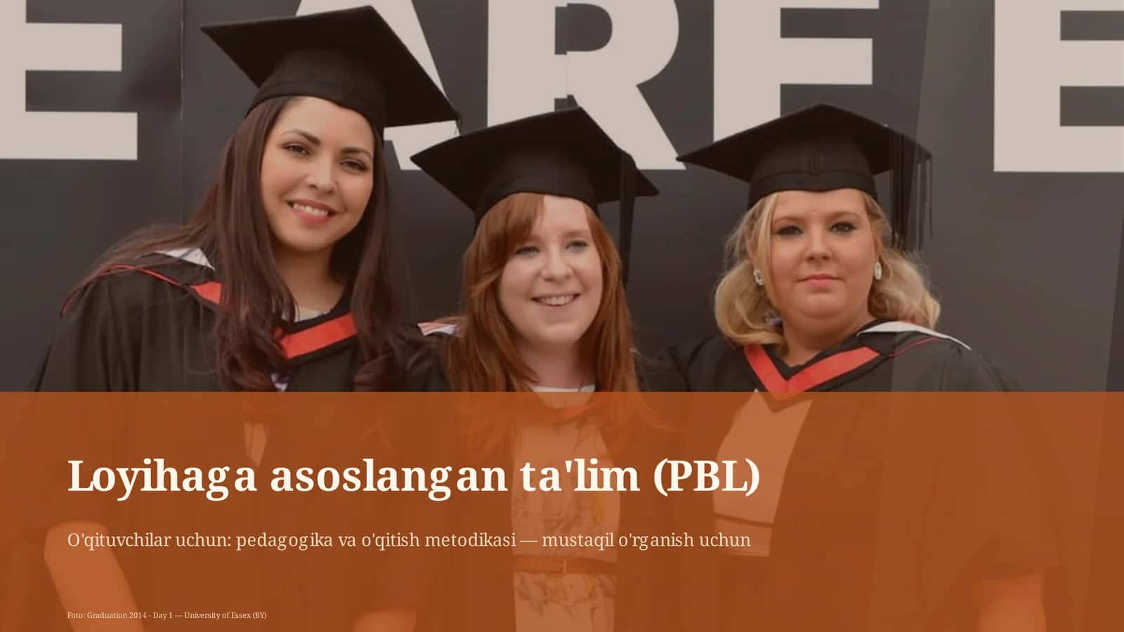 Loyihaga asoslangan ta'lim (PBL)