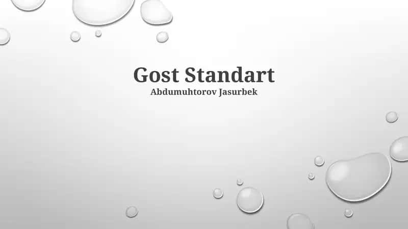 GOST Standart
