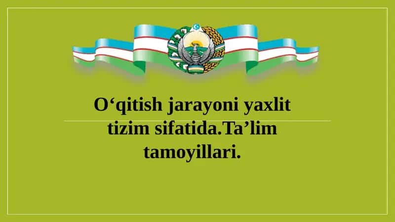 Umumiy pedagogika