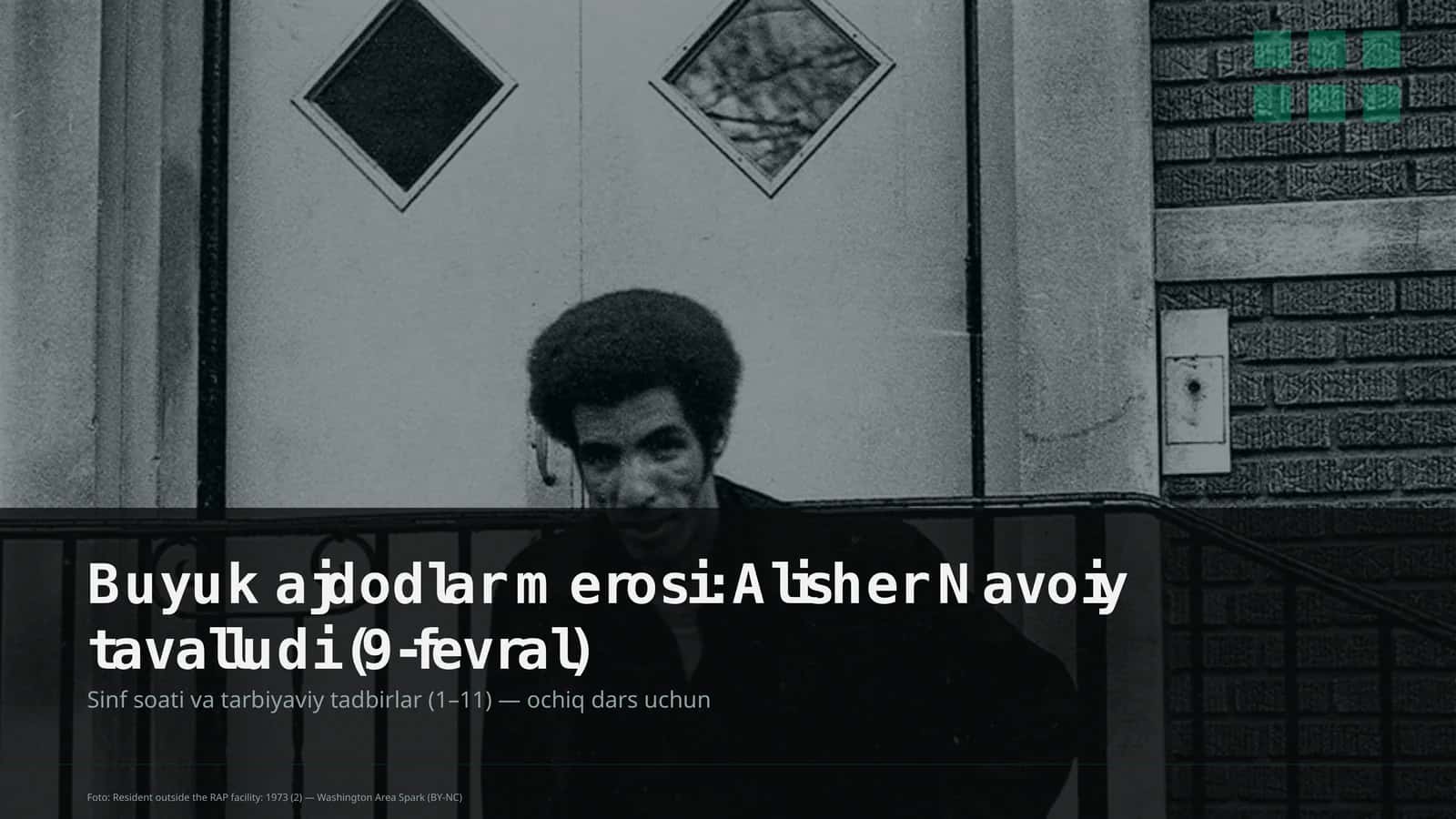 Buyuk ajdodlar merosi: Alisher Navoiy tavalludi (9-fevral)