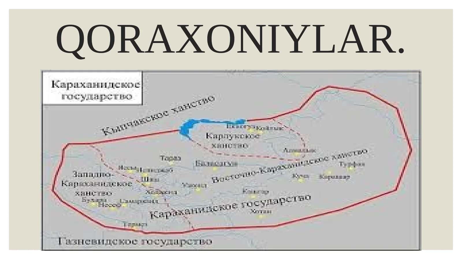 QORAXONIYLAR