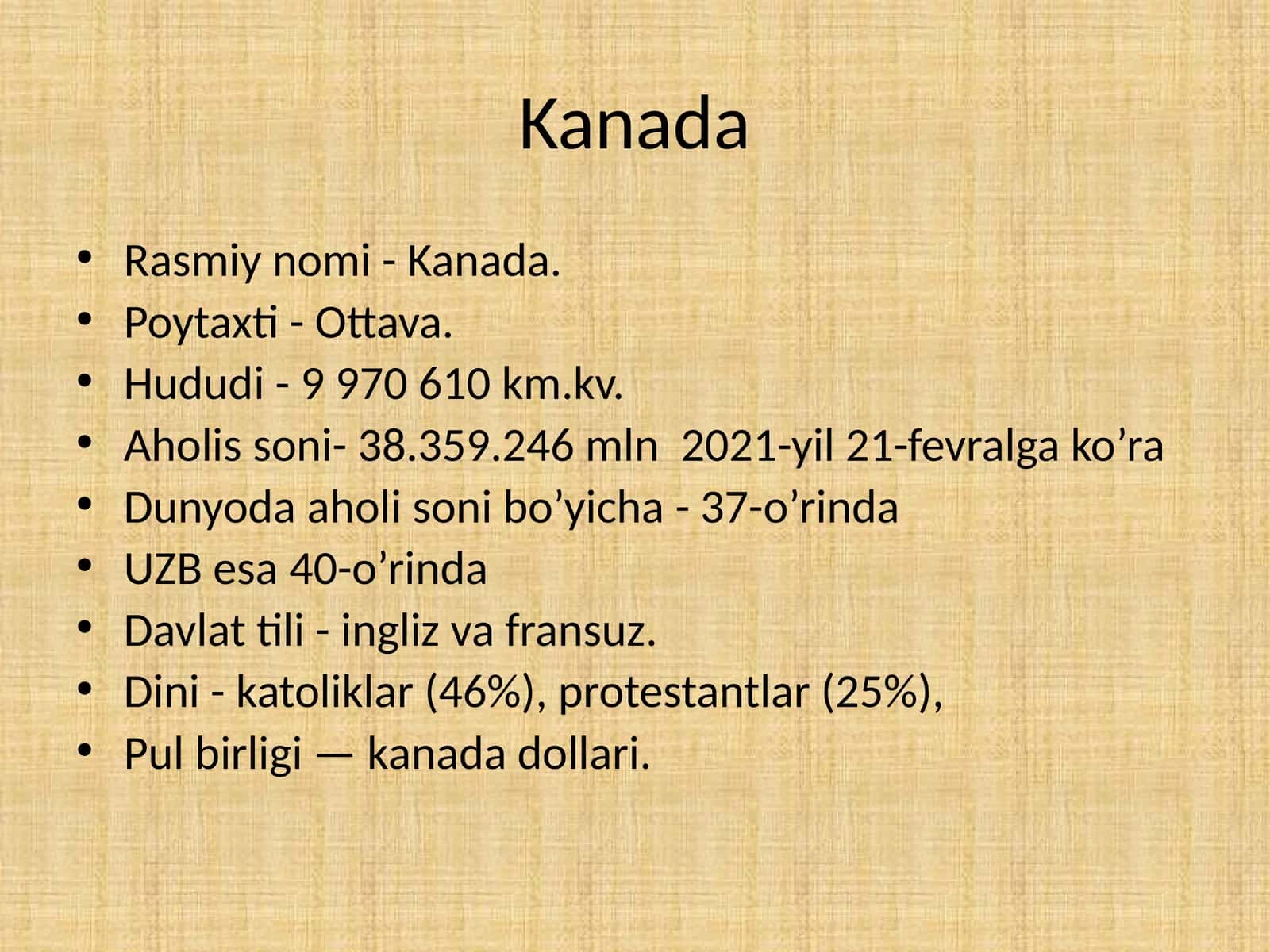 Kanada