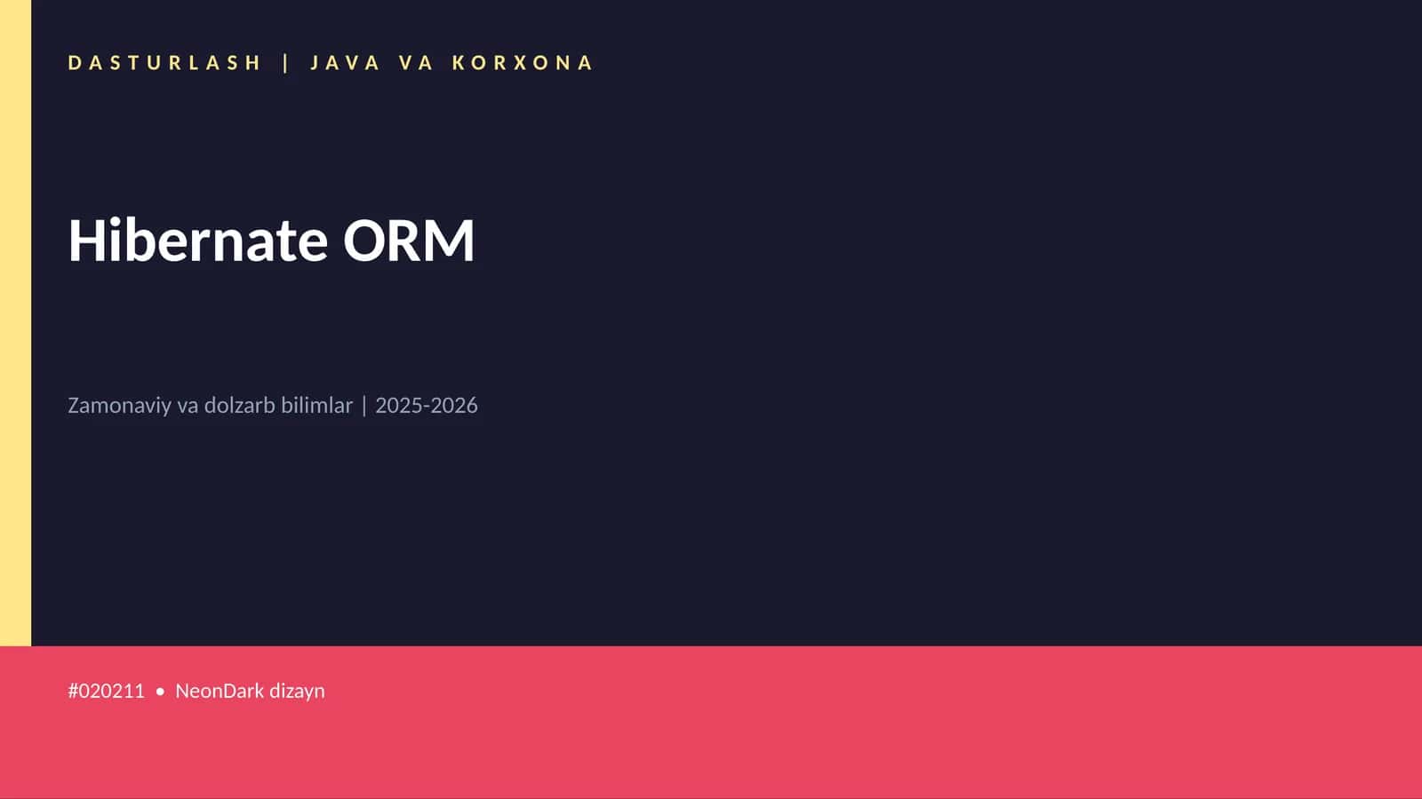 Hibernate ORM