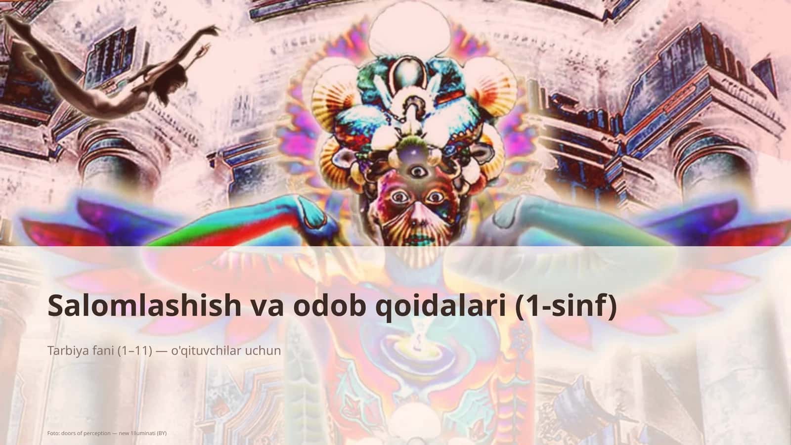Salomlashish va odob qoidalari (1-sinf)