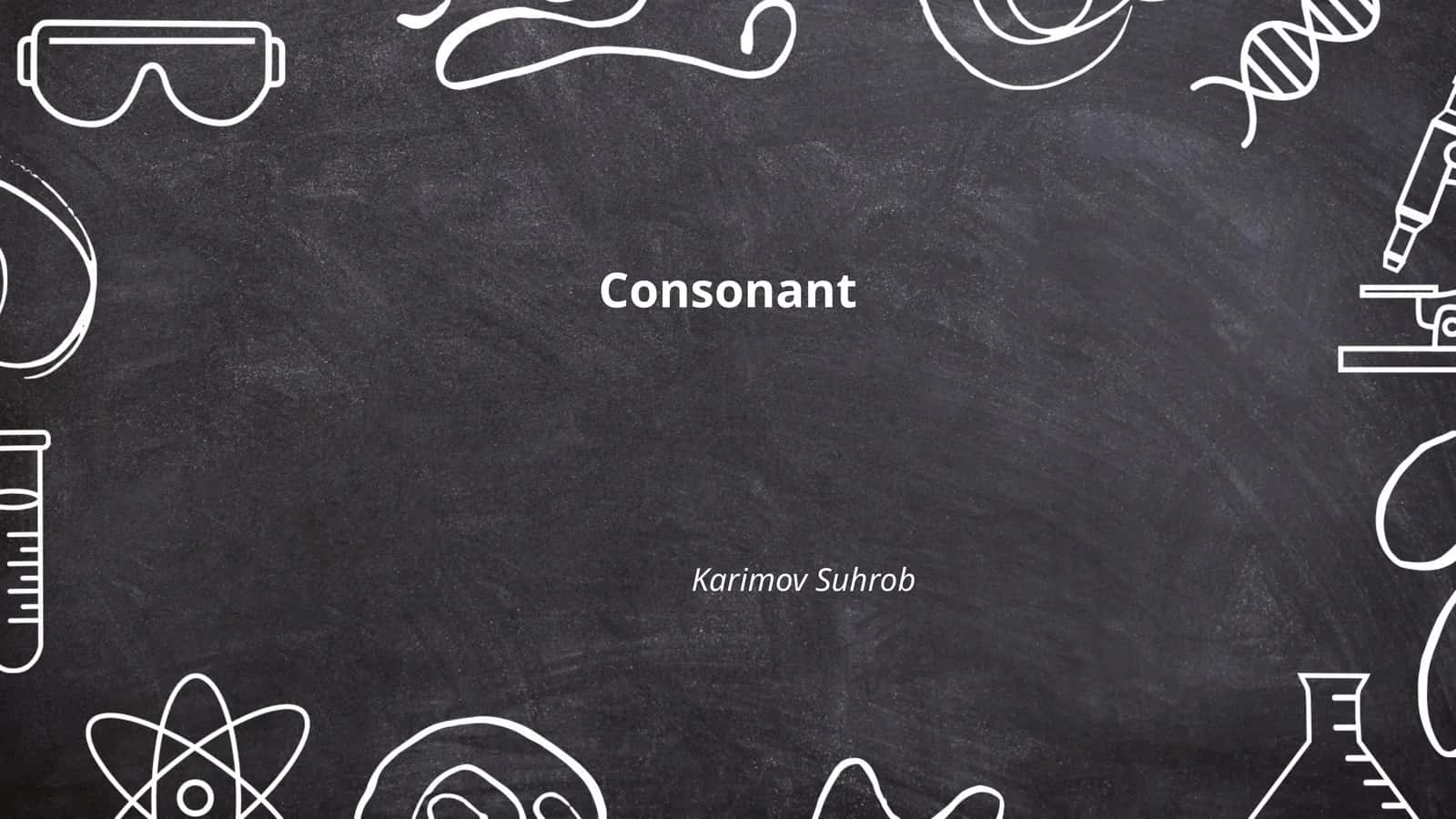 Consonant Clusters