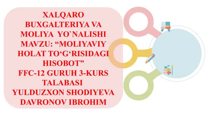 Moliyaviy hisobotning xalqaro standartlari