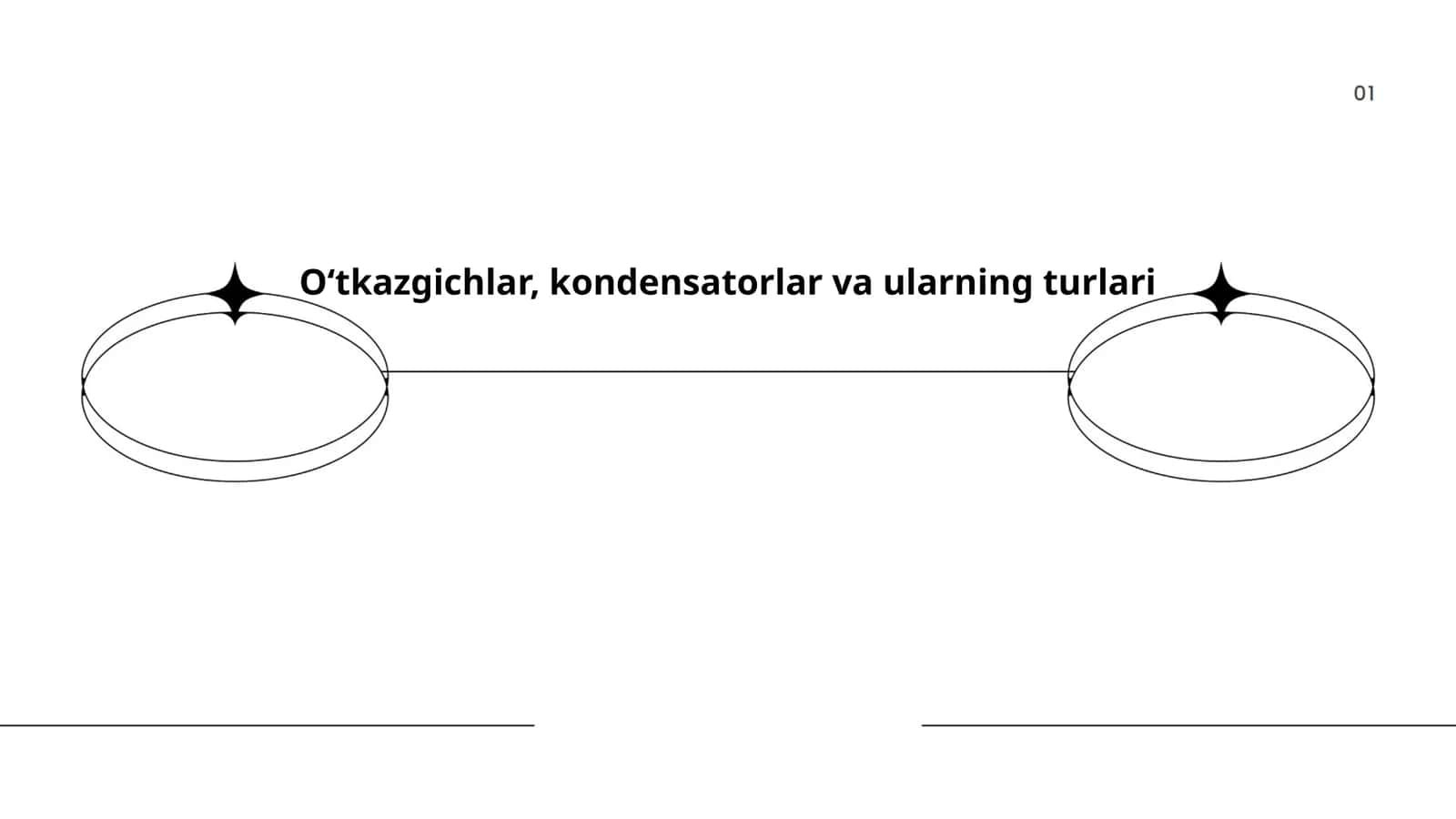 Oʻtkazgichlar, kondensatorlar va ularning turlari