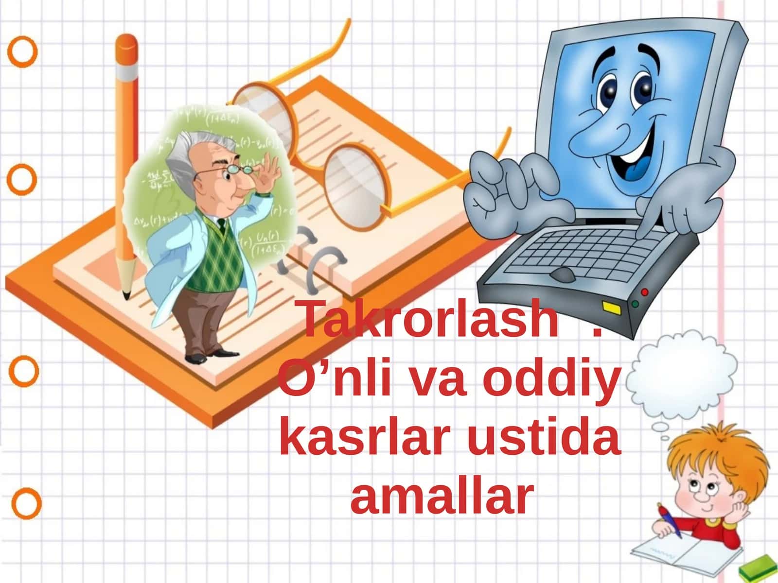 Takrorlash.O’nlivaoddiykasrlarustidaamallar