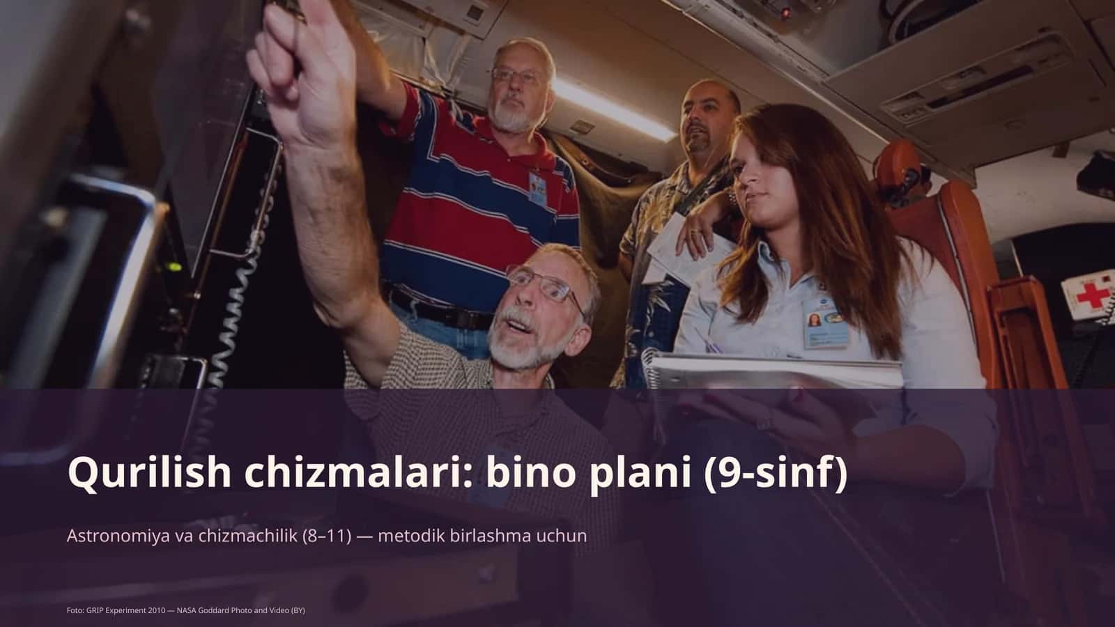 Qurilish chizmalari: bino plani (9-sinf)
