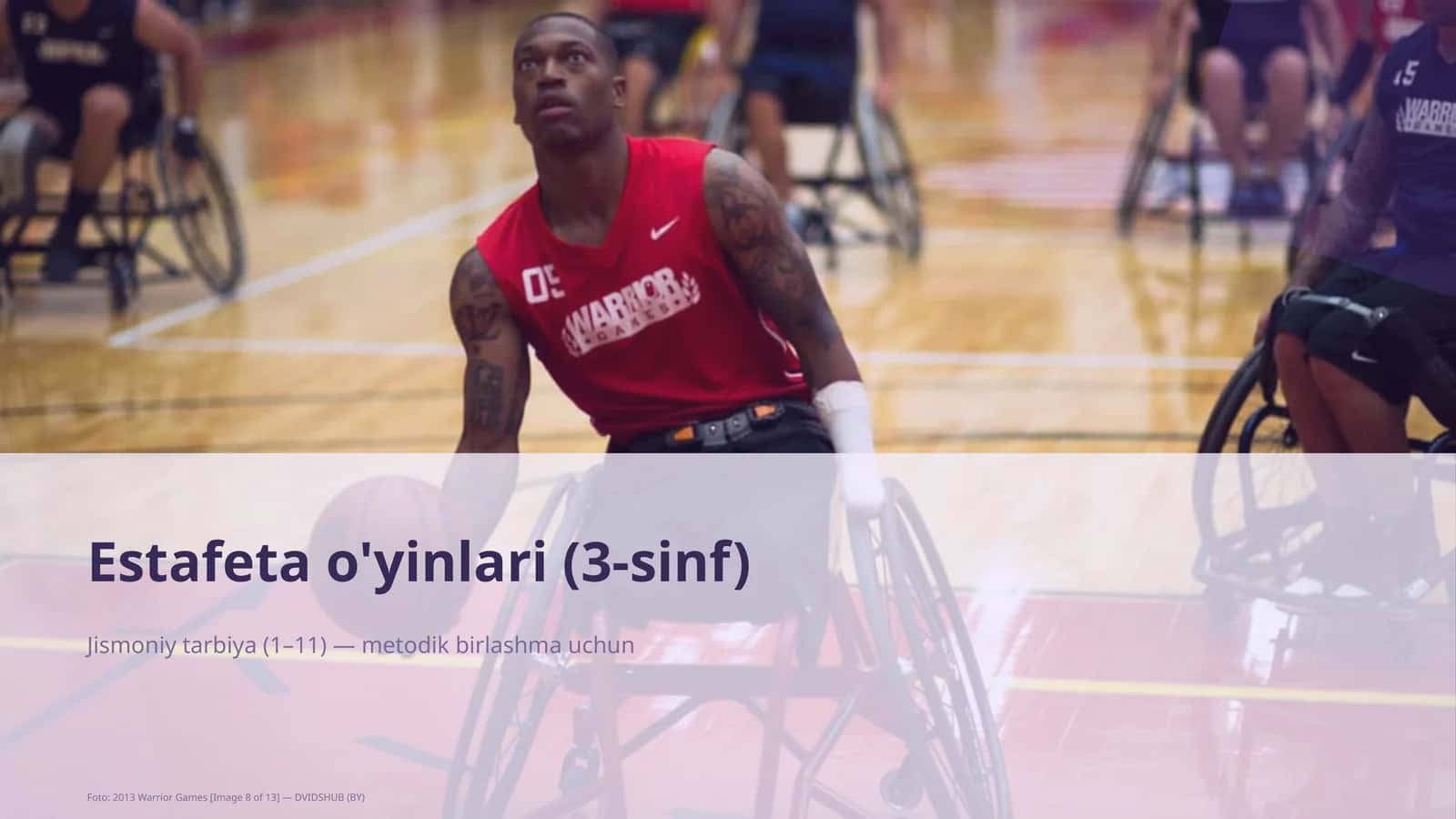 Estafeta o'yinlari (3-sinf)