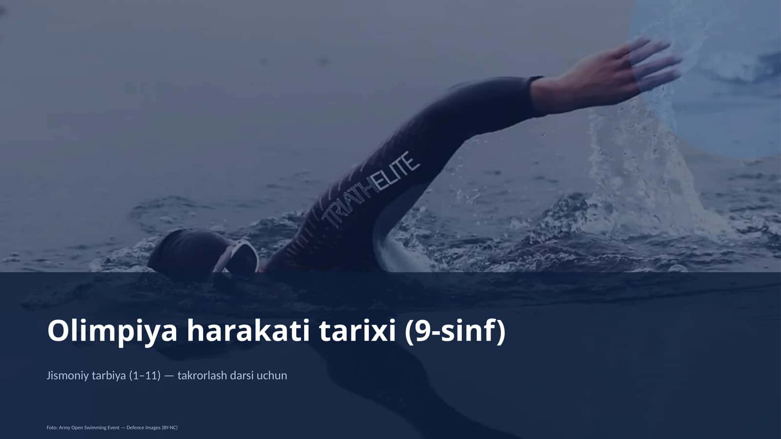 Olimpiya harakati tarixi (9-sinf)