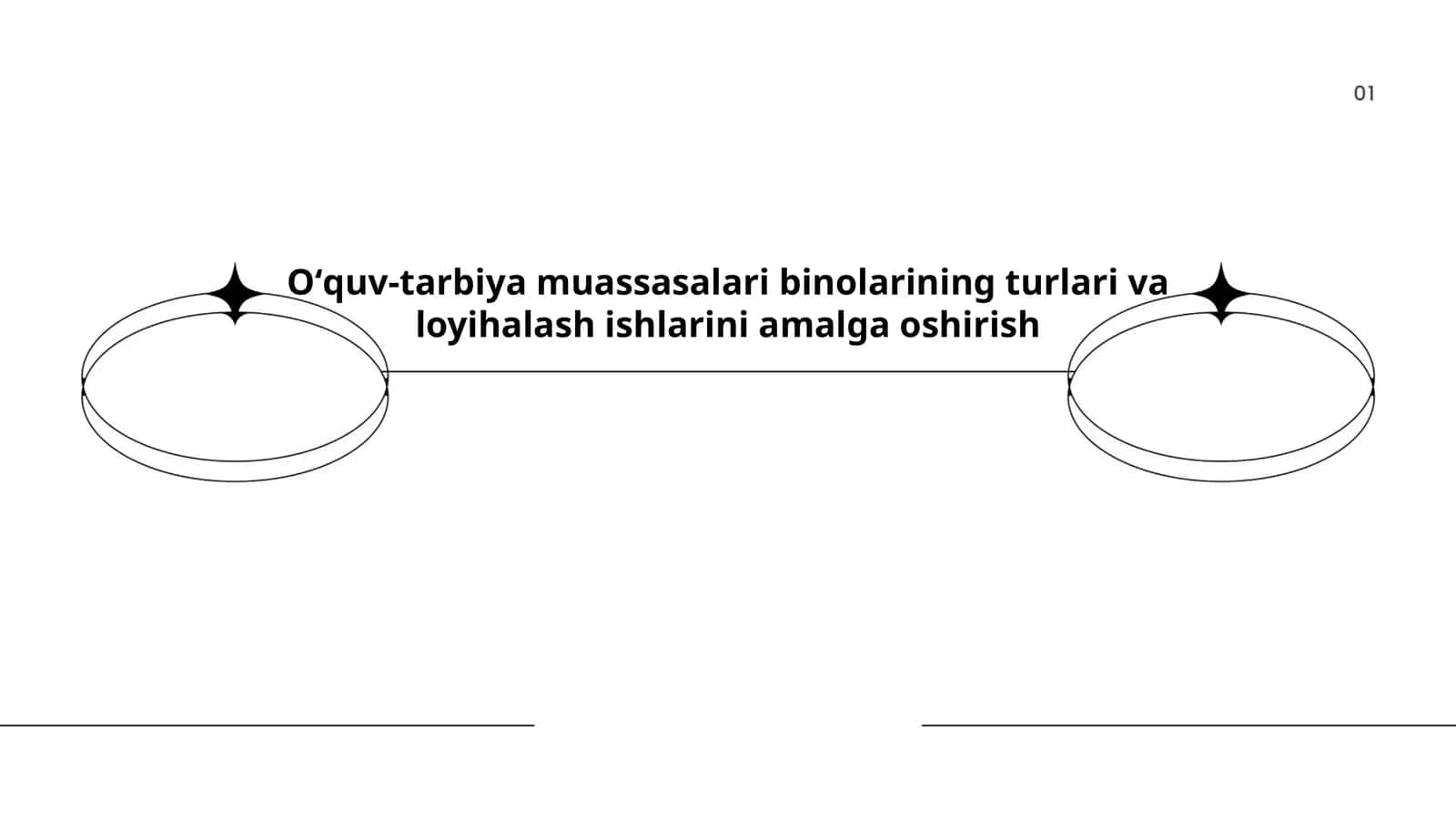 Oʻquv-tarbiya muassasalari binolarining turlari va loyihalash ishlarini amalga oshirish