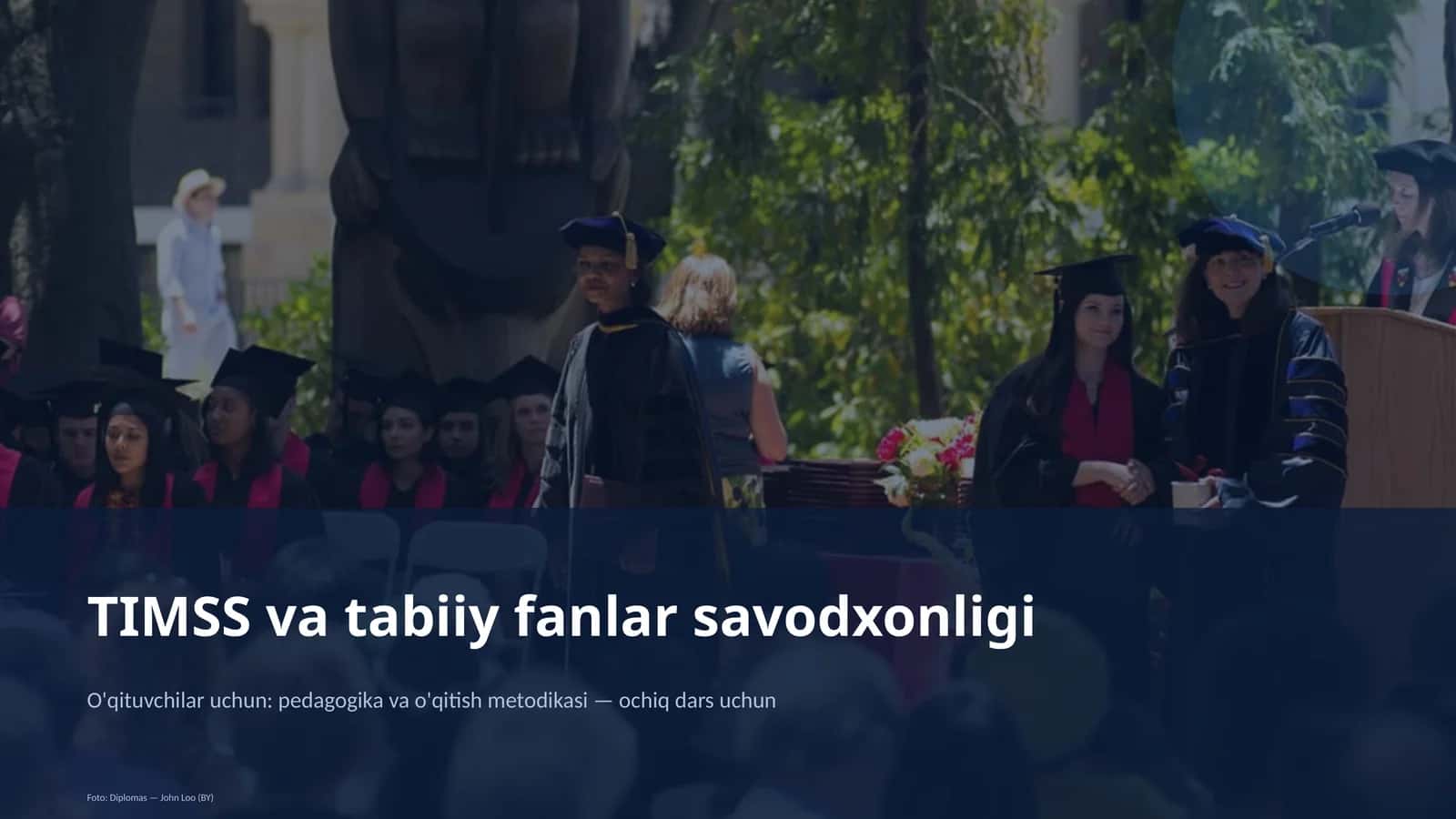 TIMSS va tabiiy fanlar savodxonligi