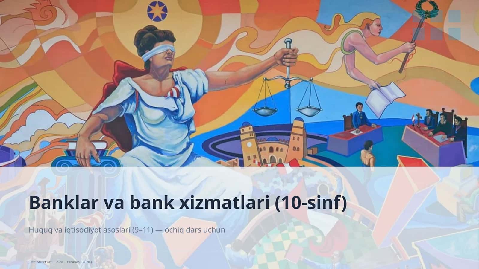 Banklar va bank xizmatlari (10-sinf)
