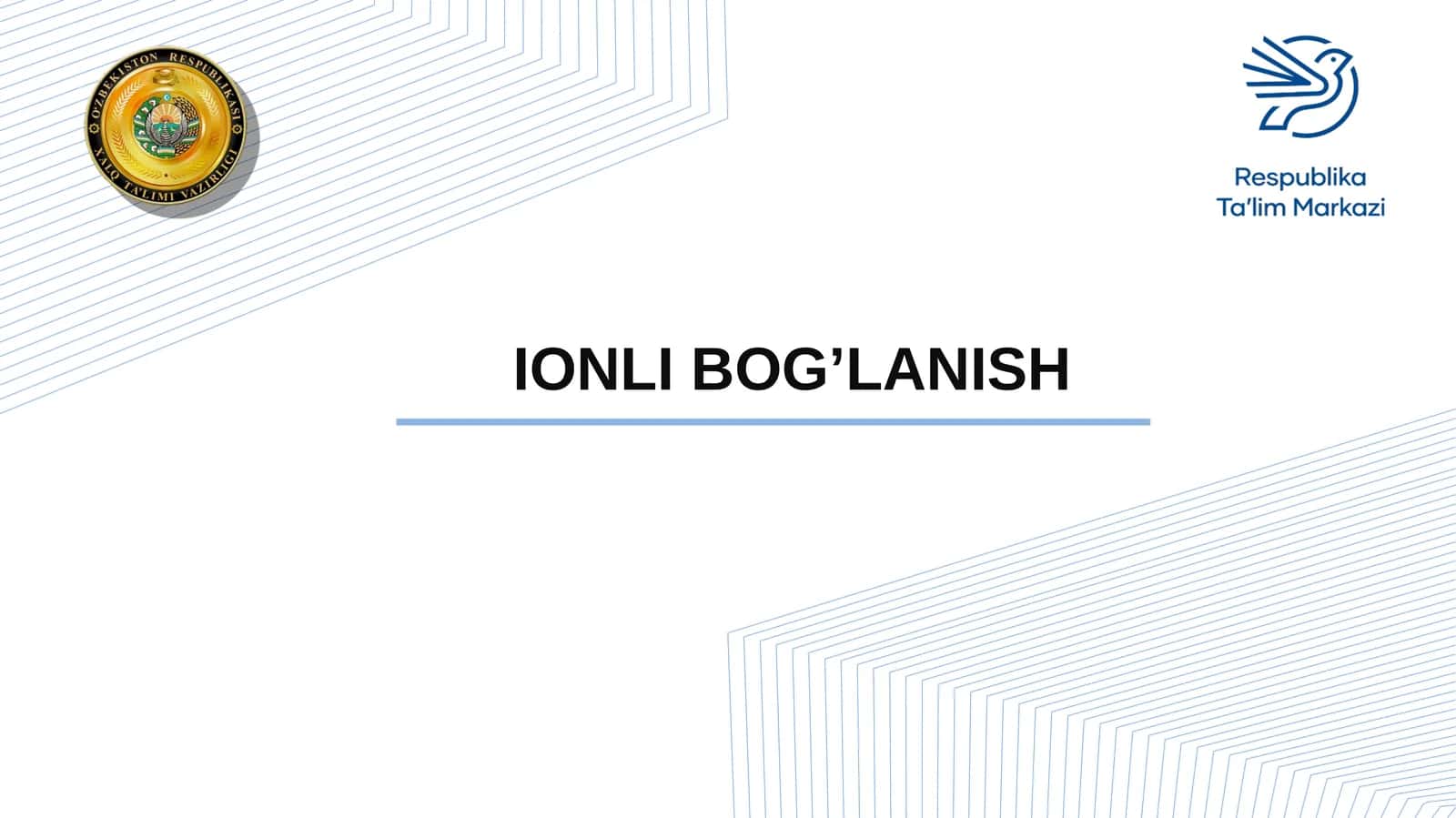 Ion bog'lanish