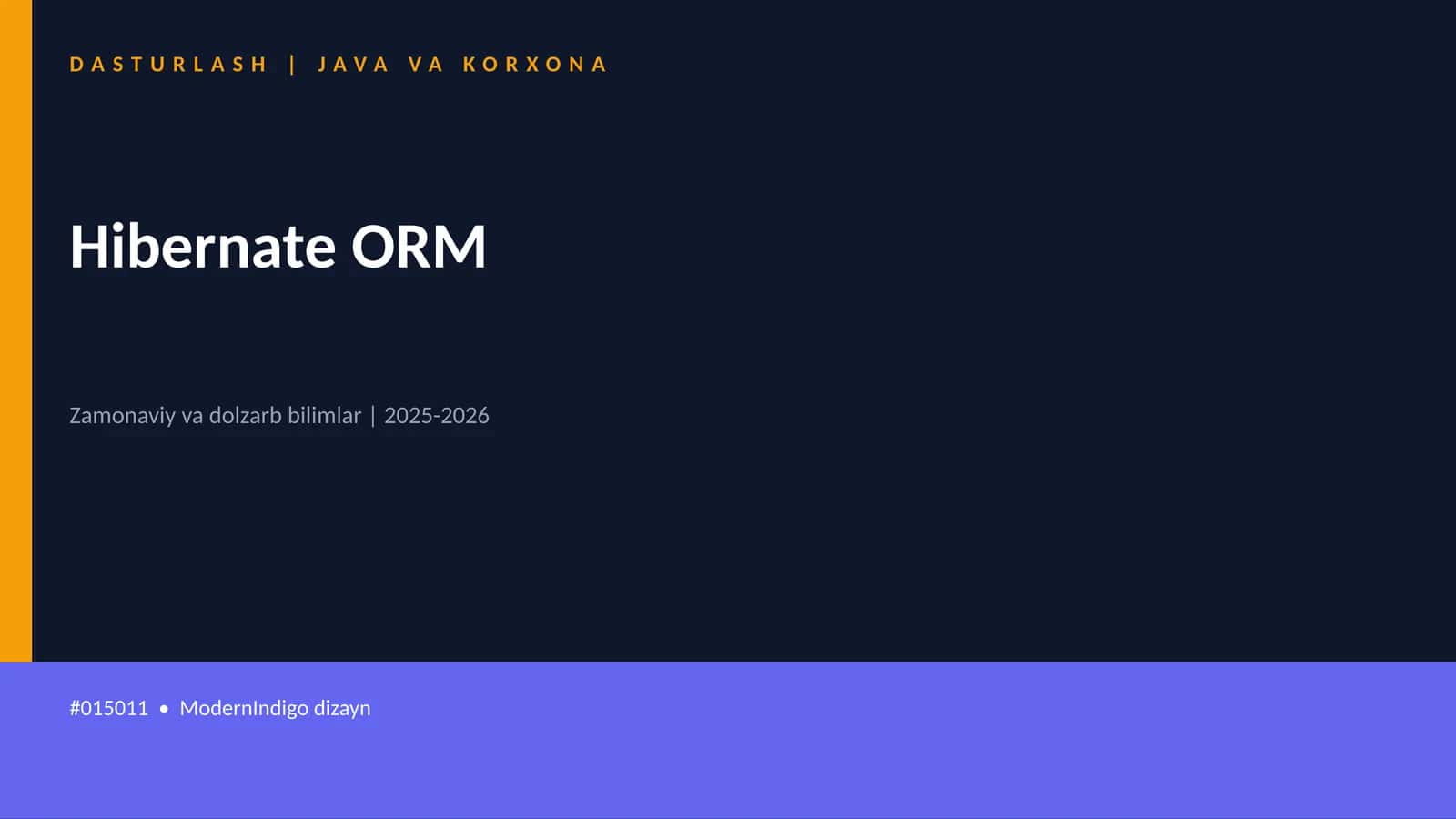 Hibernate ORM