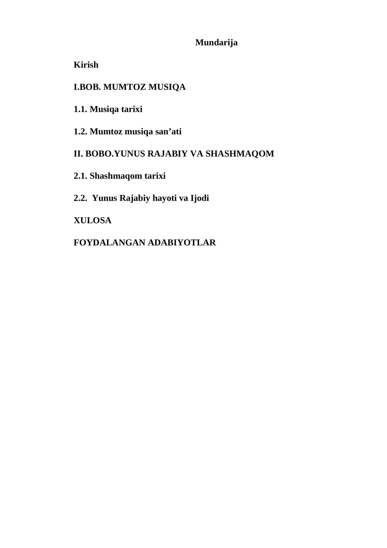 Musiqa tarixi, mumtoz musiqa san'ati, shashmaqom tarixi, Yunus Rajabiy hayoti va ijodi bilan bog'liq