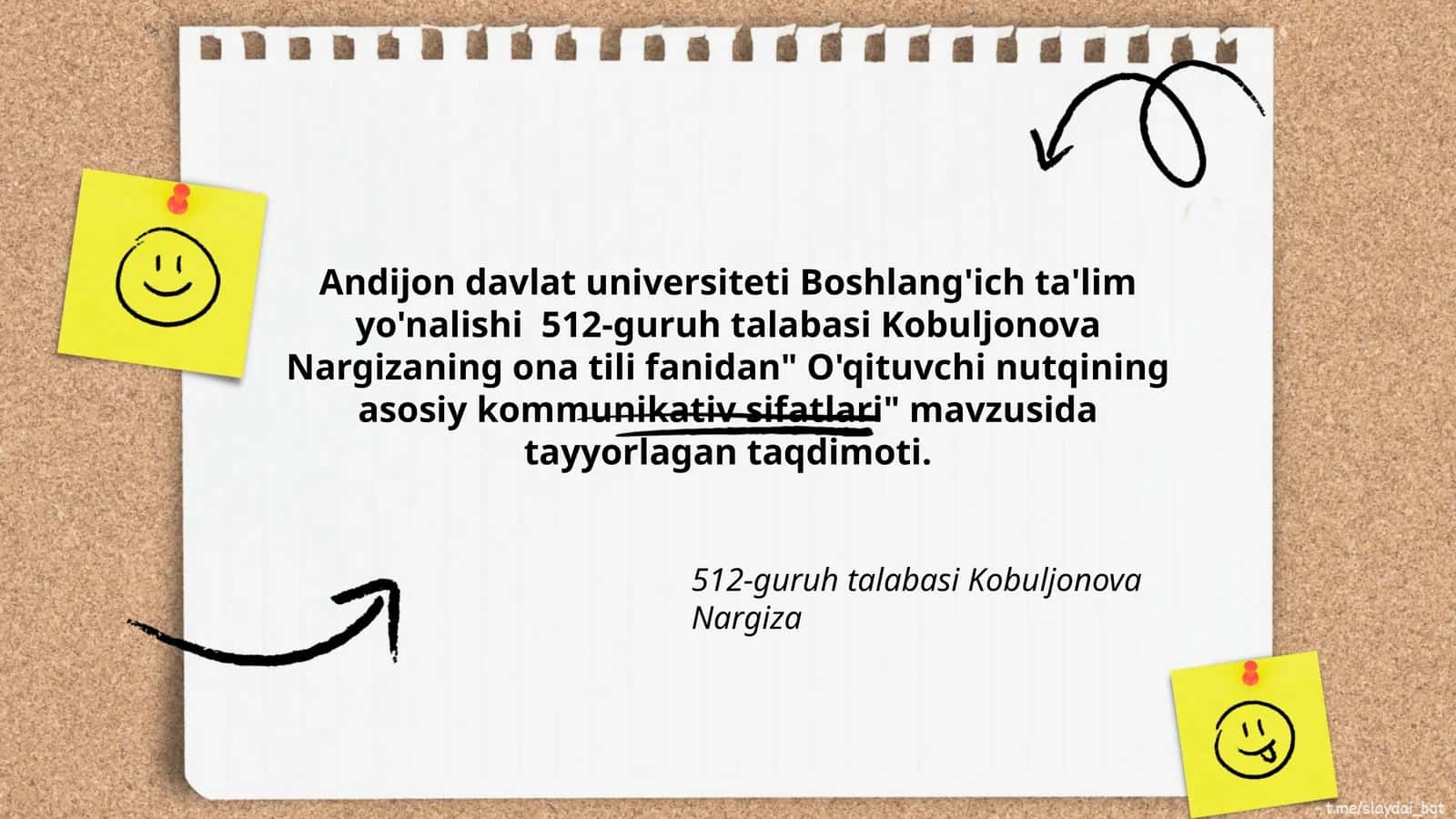 O'qituvchi nutqining asosiy kommunikativ sifatlari