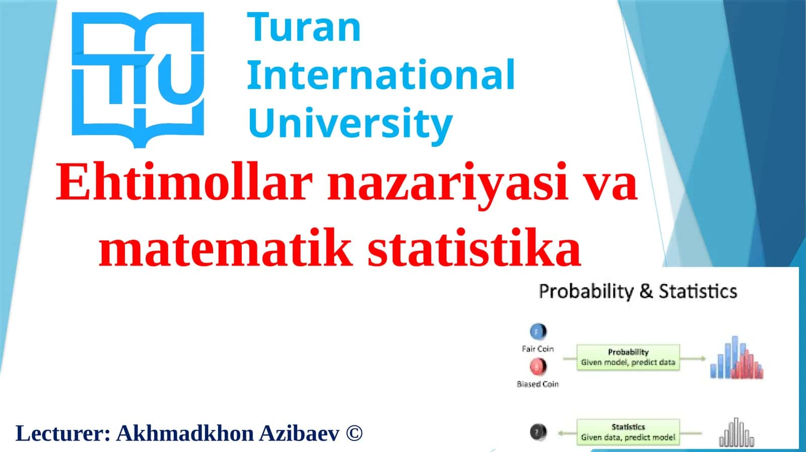 Ehtimollarnazariyasivamatematikstatistika