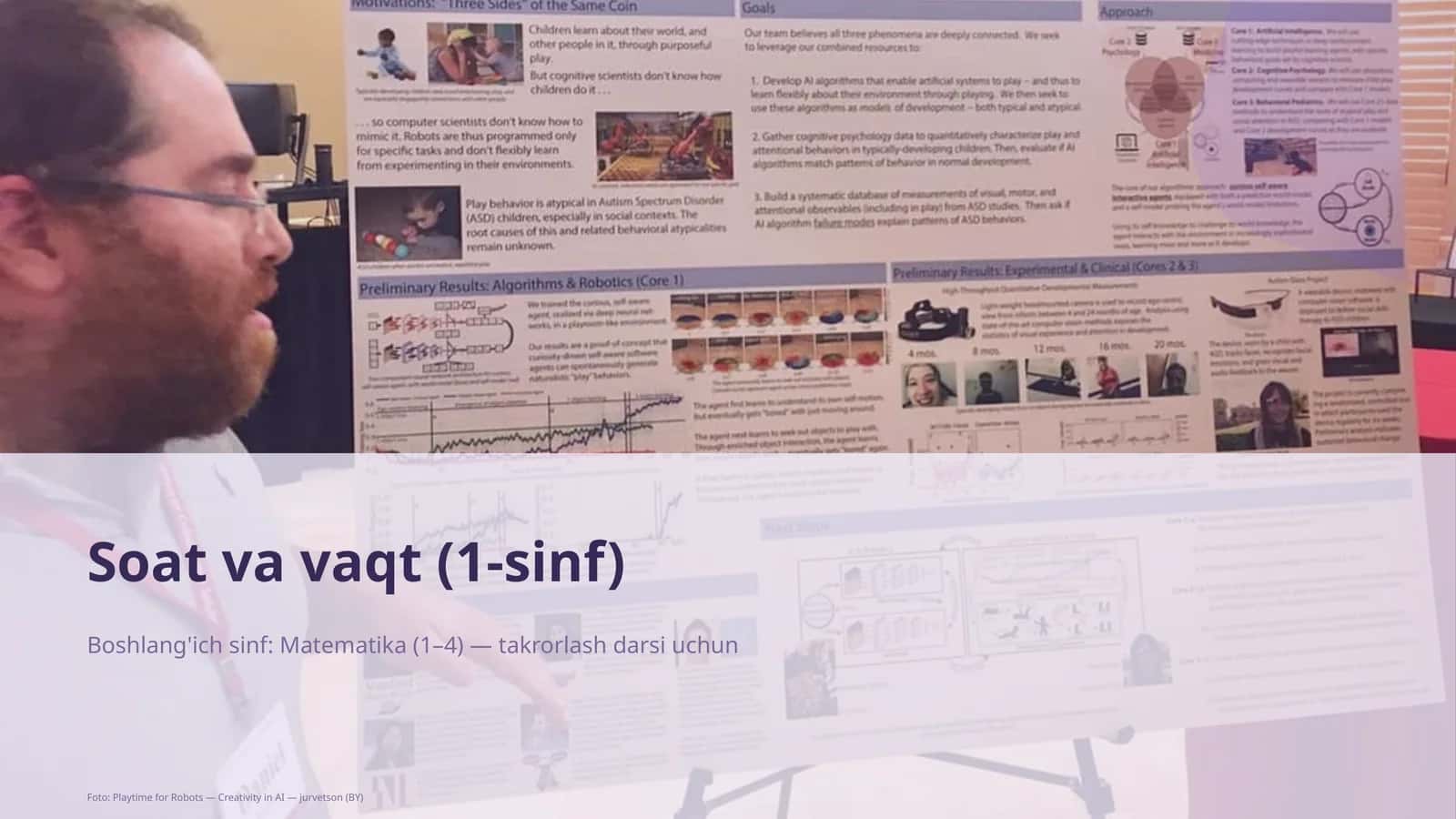 Soat va vaqt (1-sinf)