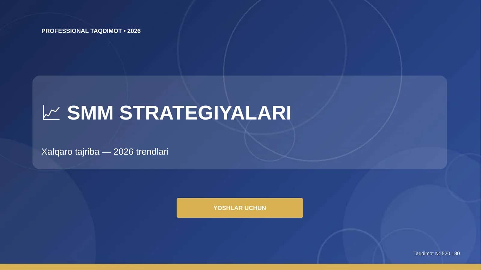 SMM strategiyalari: xalqaro tajriba (2026 trendlari)