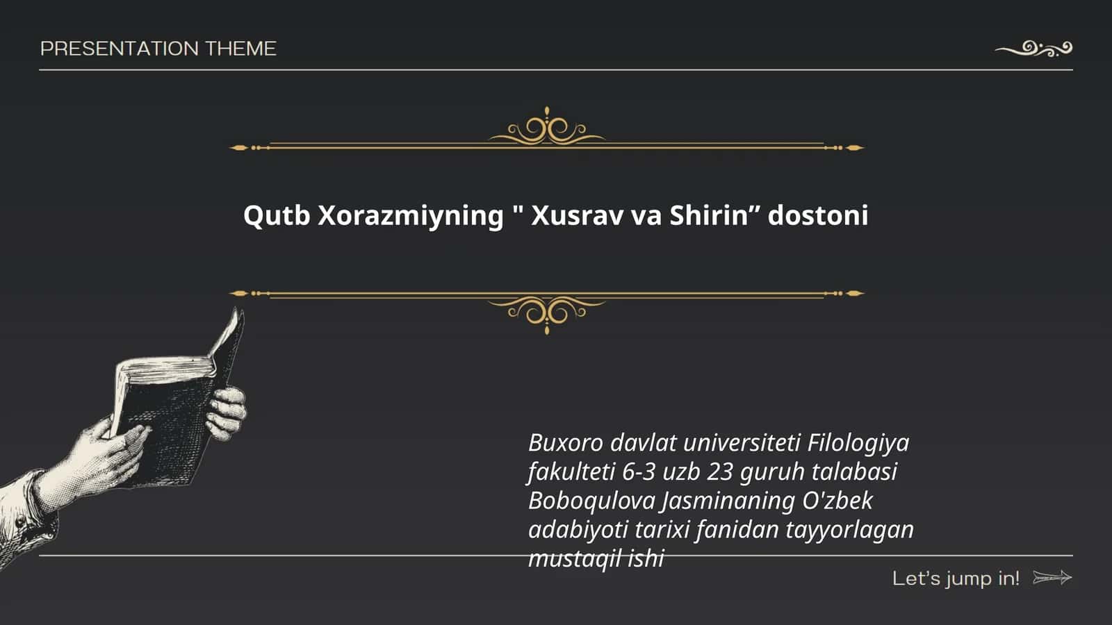 Xusrav va Shirin dostoni