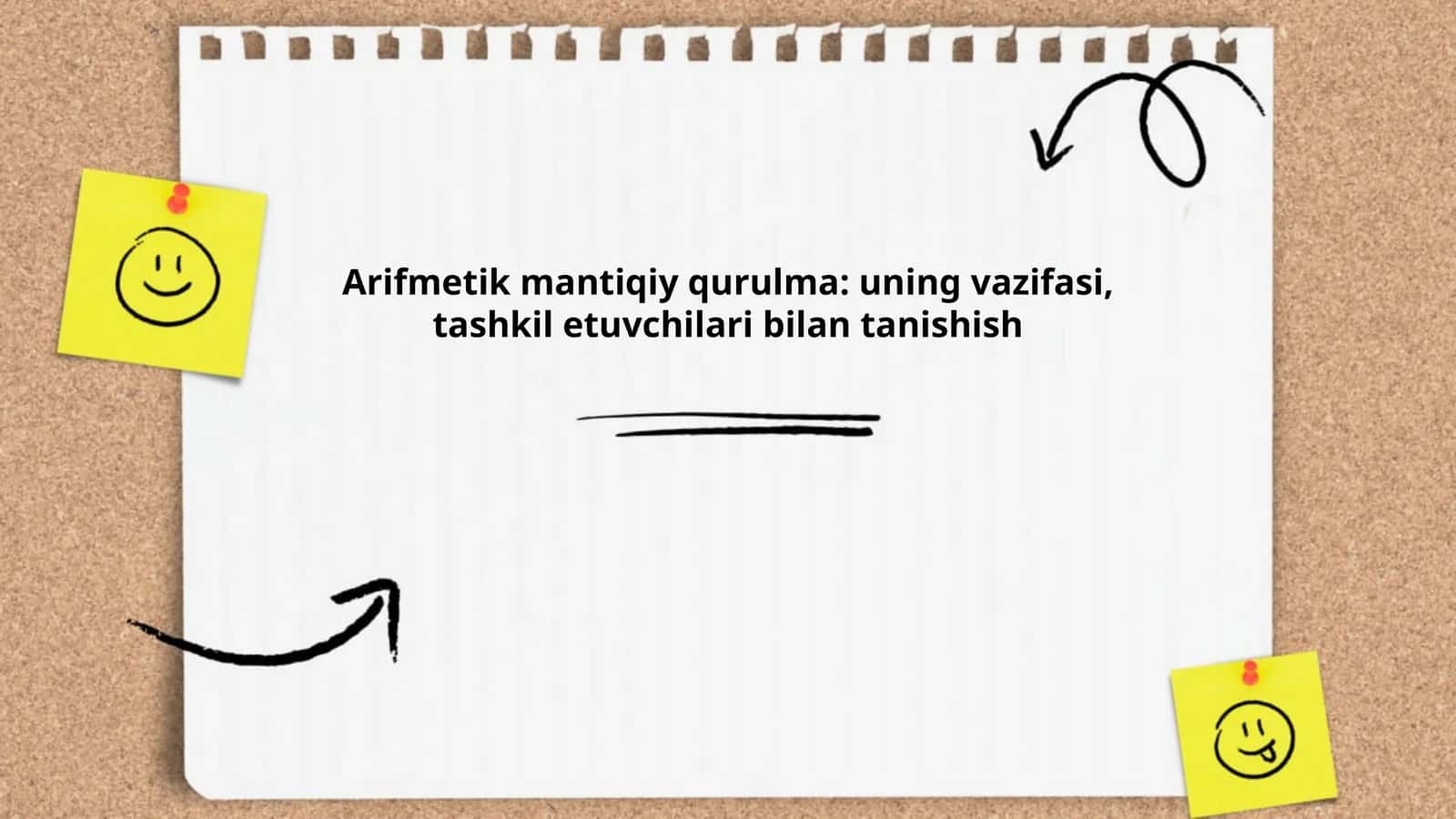 Arifmetik mantiqiy qurulma