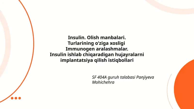 Insulin