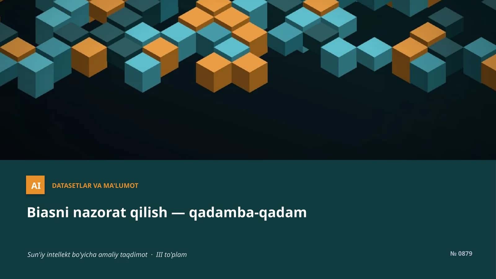 Biasni nazorat qilish — qadamba-qadam
