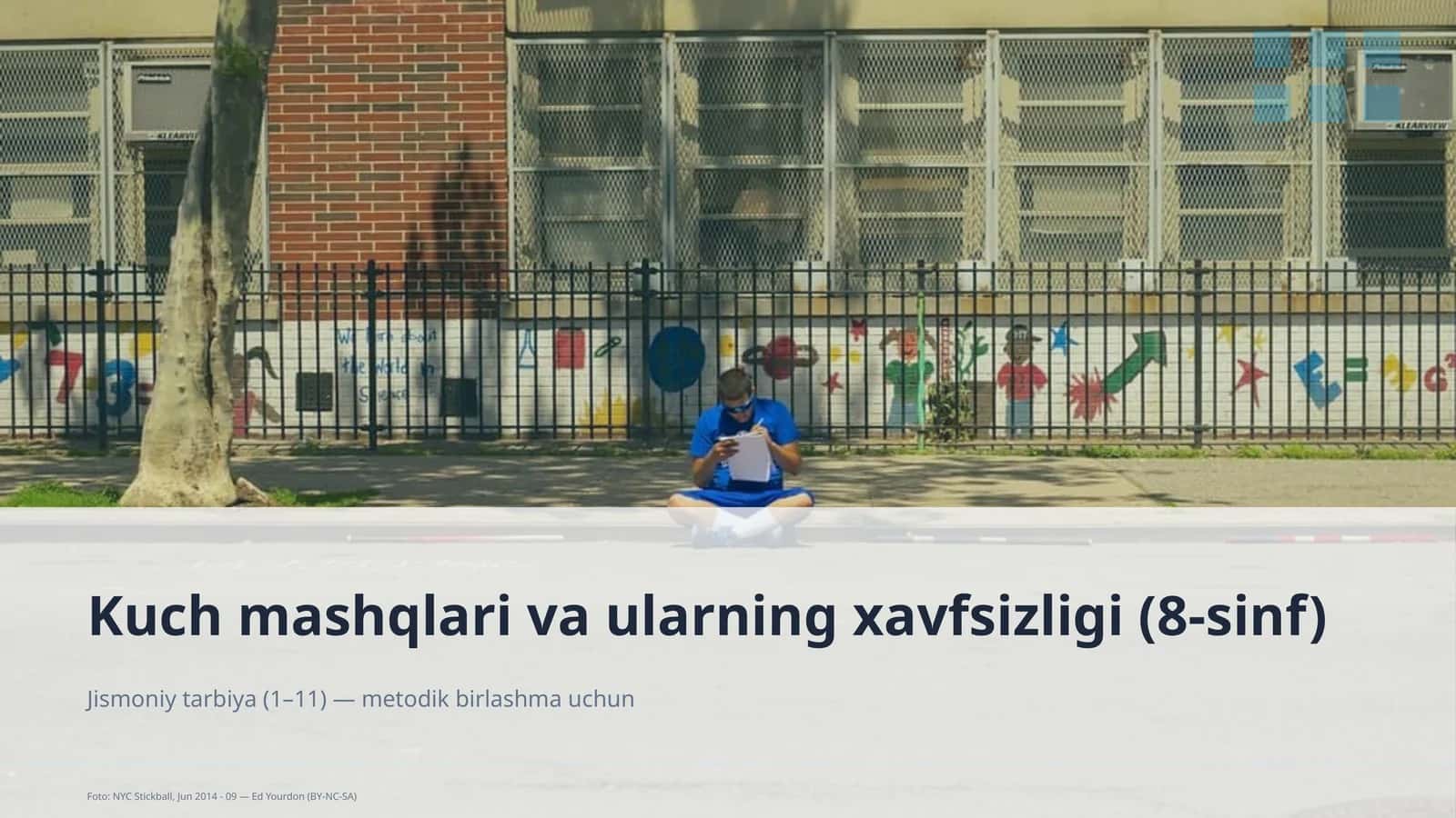 Kuch mashqlari va ularning xavfsizligi (8-sinf)
