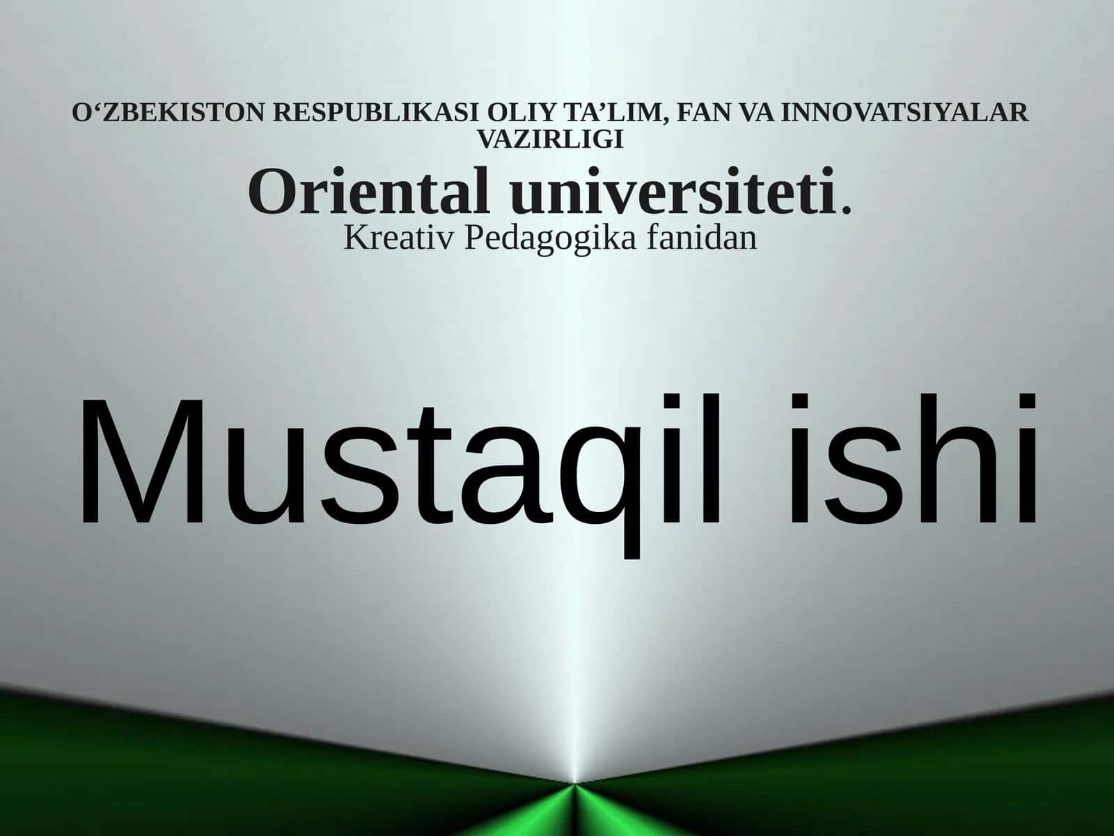Tarbiya fanini o‘qitishda muammoli ta’limning ahamiyati