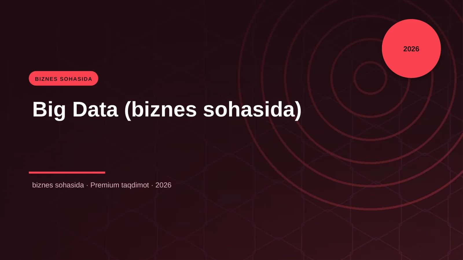 Big Data (biznes sohasida)