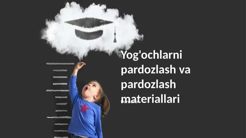 Yog'ochlarni pardozlash va pardozlash materiallari