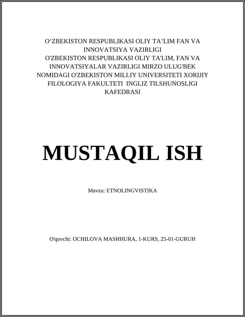 ETNOLINGVISTIKA